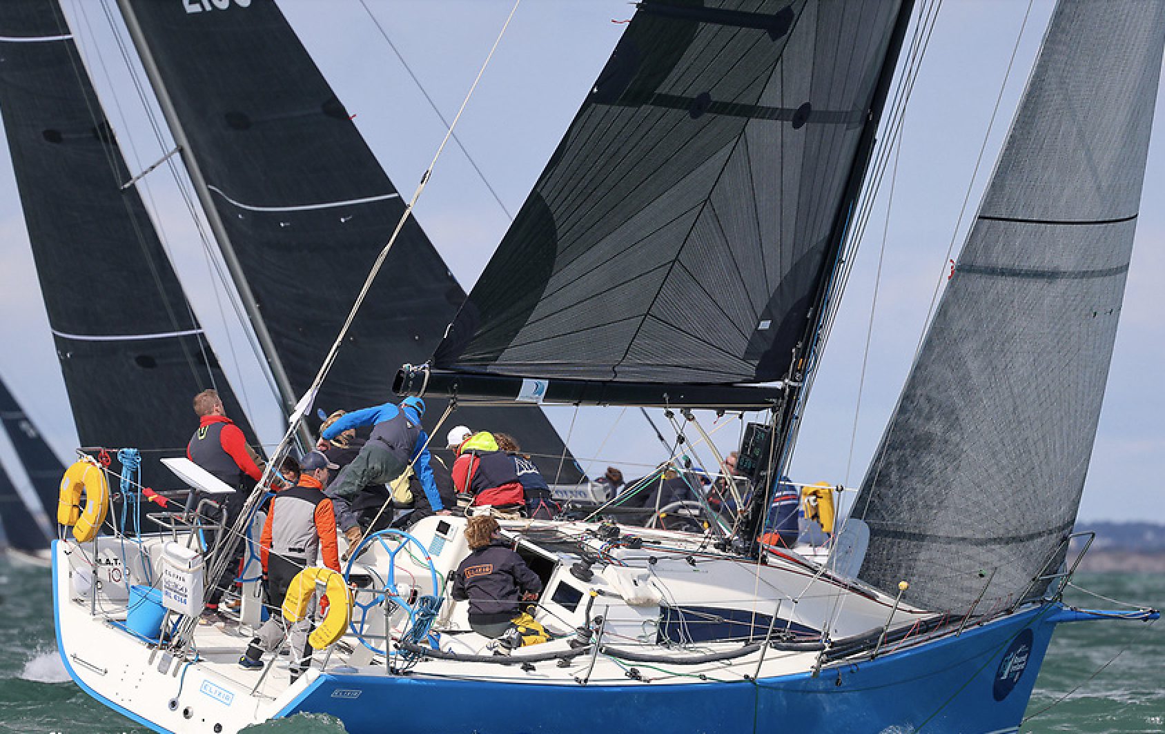 Photo is courtesy of afloat.ie Lion Sailing Powered ELIXIR Makes Strong Debut at IRC European Championships in Dublin